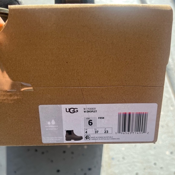 New Ugg women’s forest green droplet boots size 6 - Picture 7 of 8